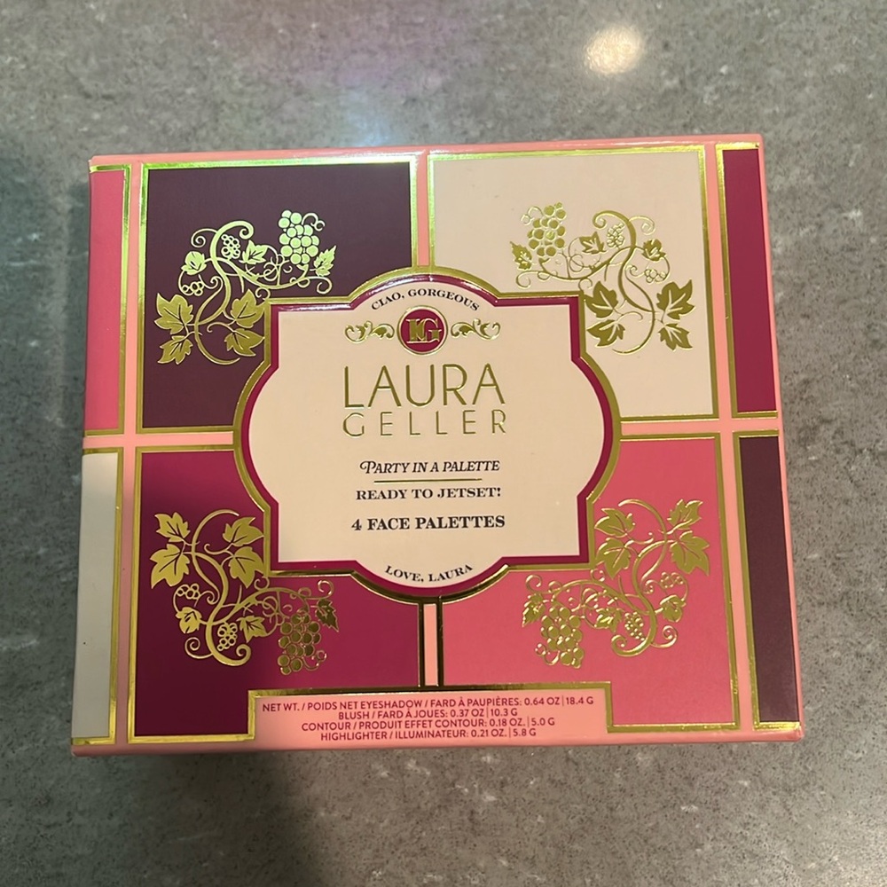 Laura Geller 4 face palettes